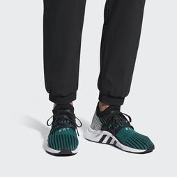 Adidas EQT Support Mid ADV Primeknit Férfi Originals Cipő - Zöld [D98839]